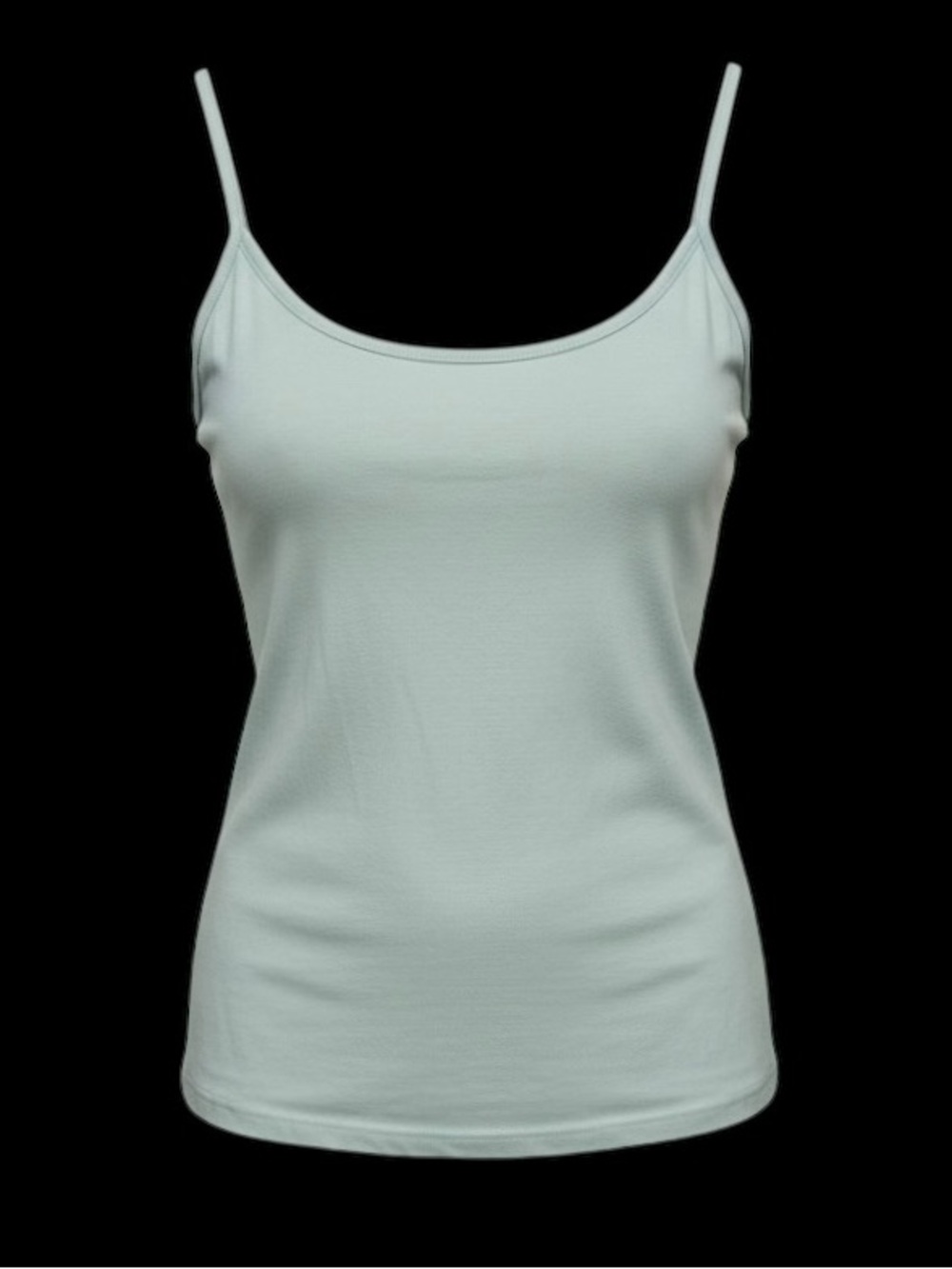 Ralph Lauren Light Blue Scoop Neck Silk Camisole Top Size Large